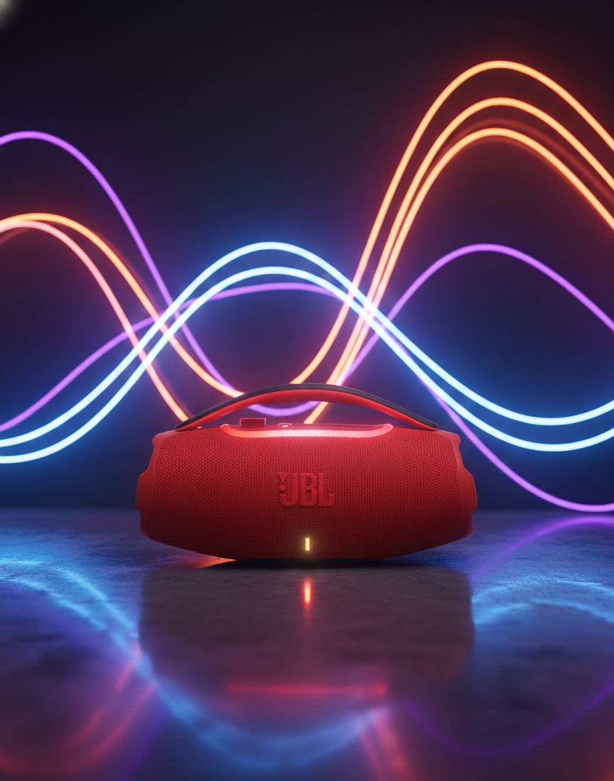 Edición Limitada - Parlante Boombox 3 LED