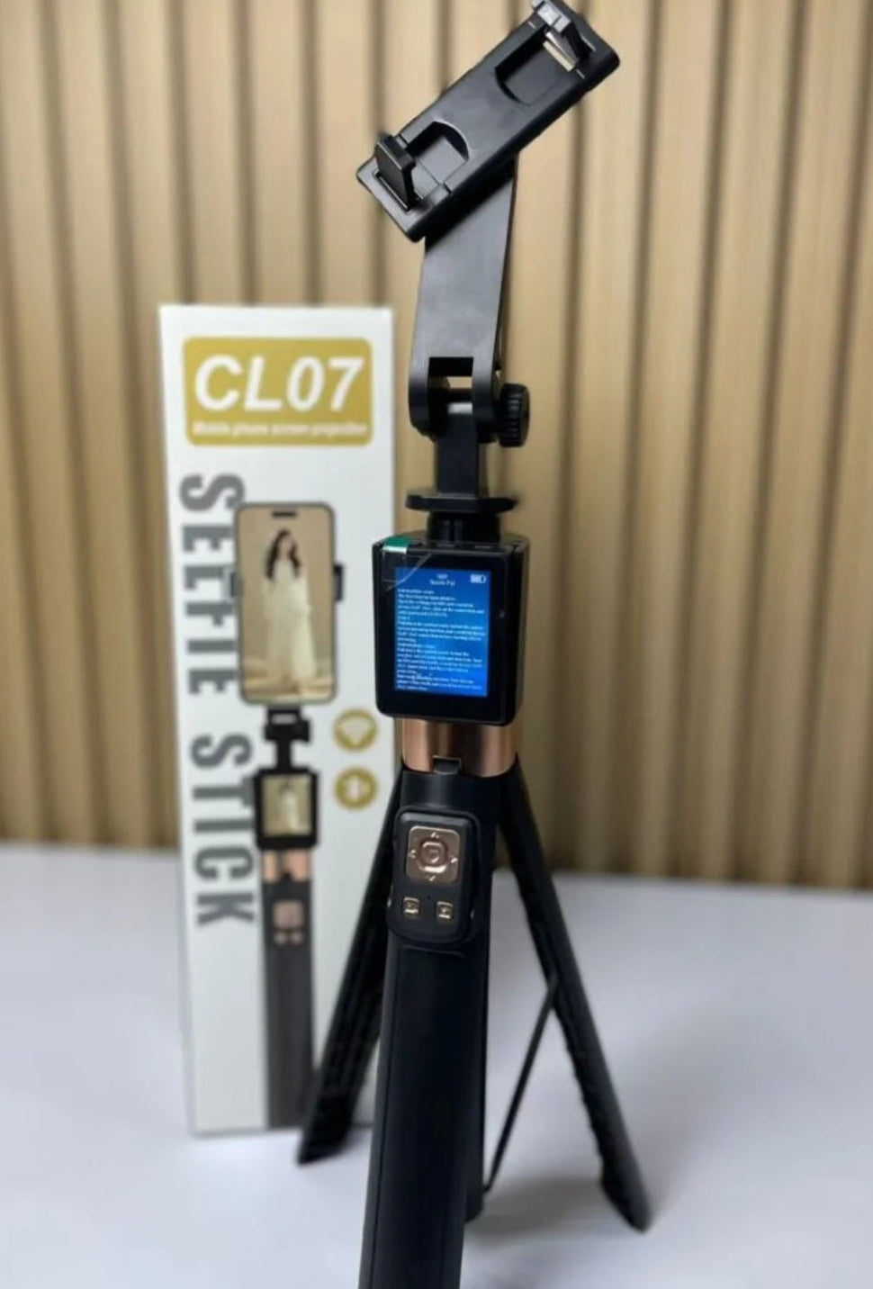 Palo Selfie Tripode con Bluetooth