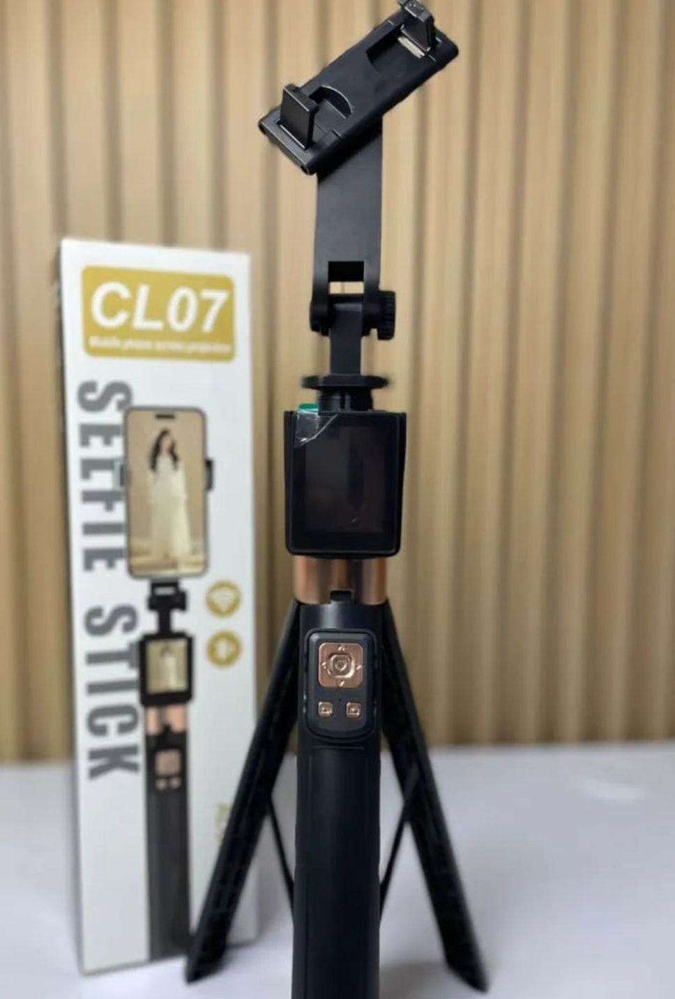 Palo Selfie Tripode con Bluetooth